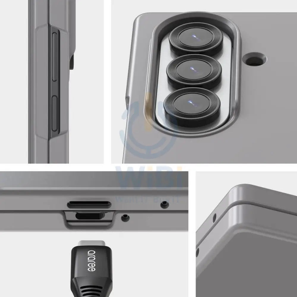 Araree Aero Flex Magsafe Case - Samsung Galaxy Z Fold 7 / Gray Accessories > Mobiles & Tablets > Mobiles > Covers &