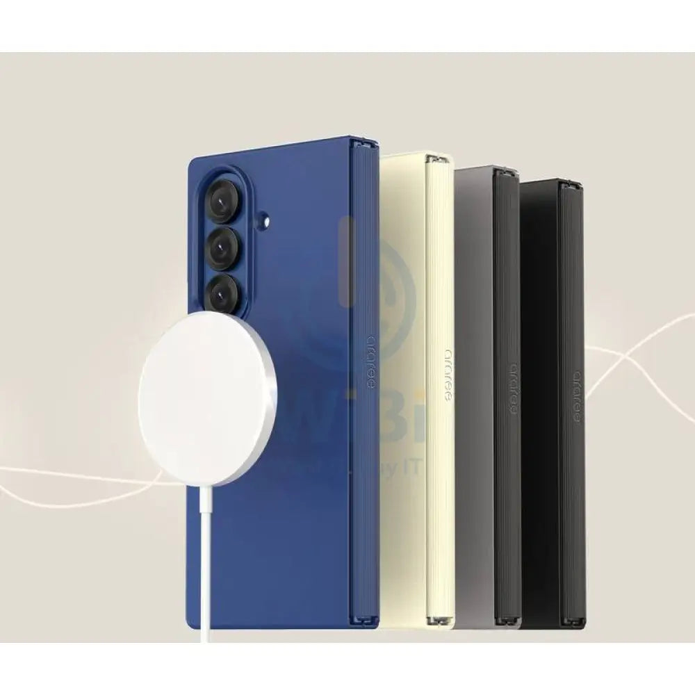 Araree Aero Flex Magsafe Case - Samsung Galaxy Z Fold 7 / Navy Accessories > Mobiles & Tablets > Mobiles > Covers &