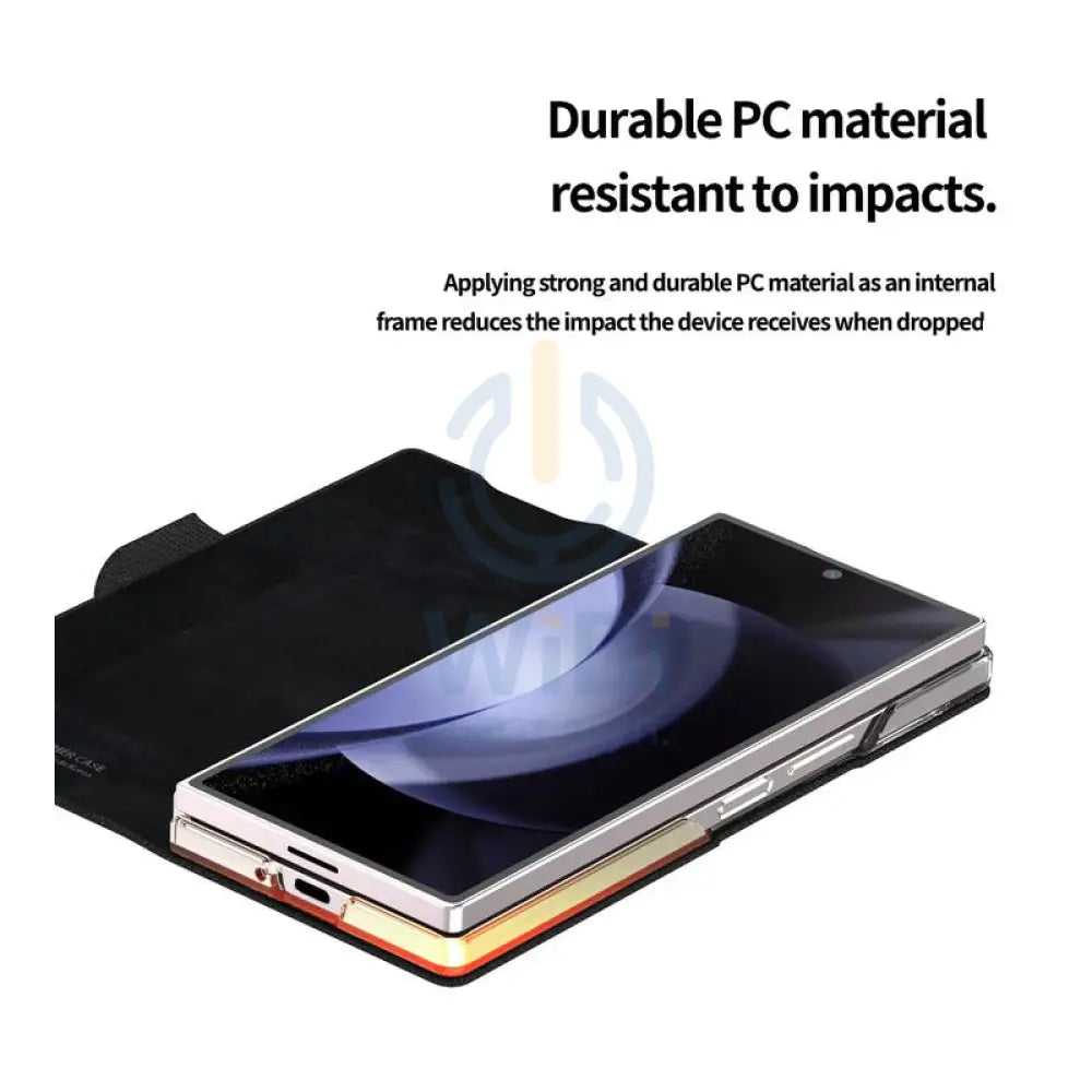 Araree Bonnet Diary Flip Case - Samsung Galaxy Z Fold 6 / Black Accessories > Mobiles & Tablets > Mobiles > Covers &