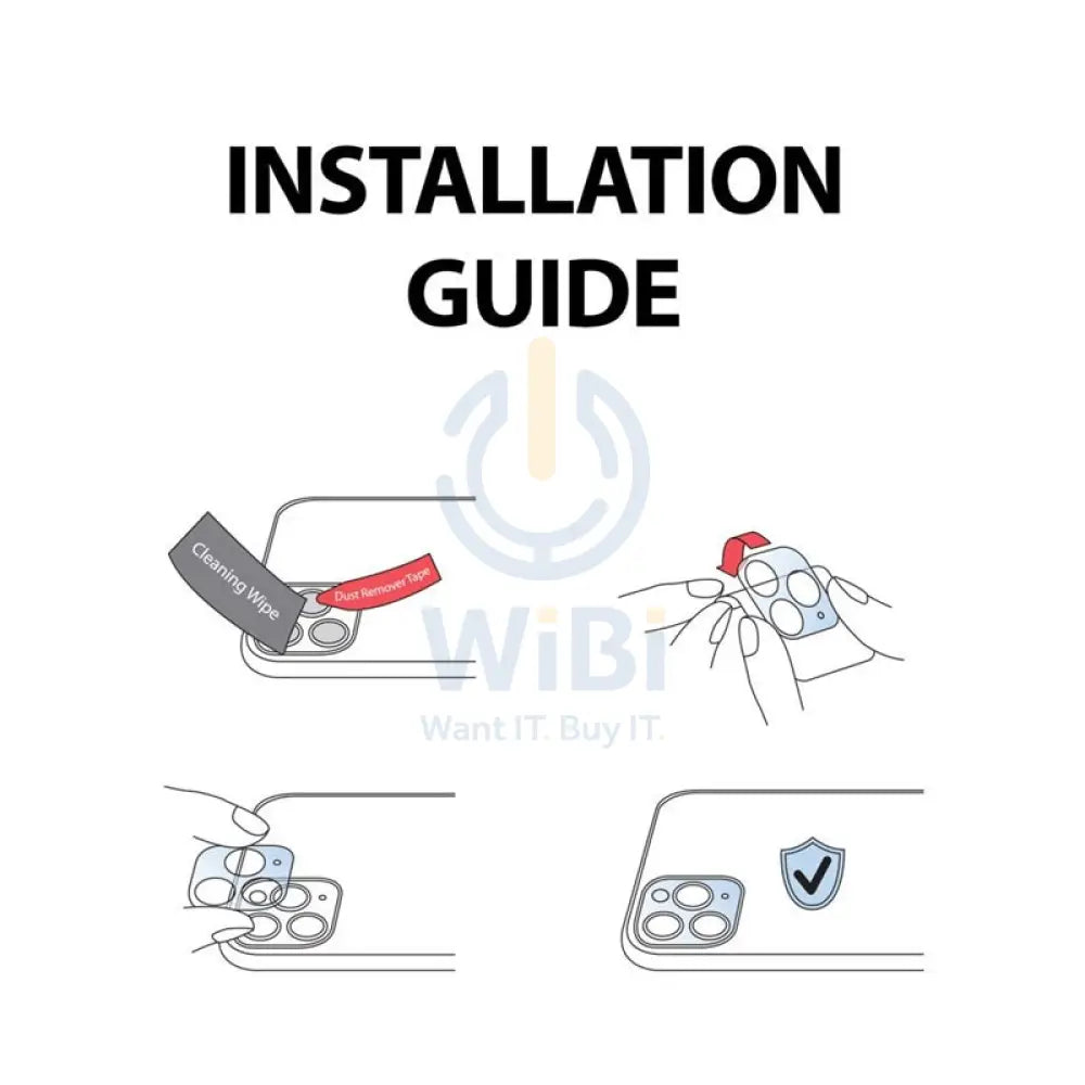 Araree C-Sub Core Full Cover Camera Lens Tempered Glass - iPhone 13 Pro / 13 Pro Max / Clear
