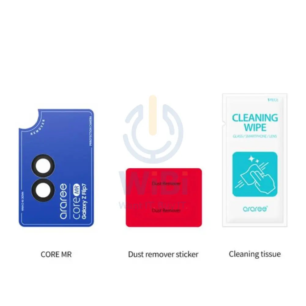 Araraee Camera Lens Ring Protection - Samsung Galaxy Z Flip 7 / Clear Accessories > Mobiles & Tablets > Mobiles >