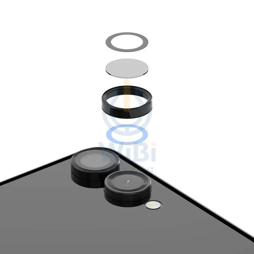Araraee Camera Lens Ring Protection - Samsung Galaxy Z Flip 7 / Clear Accessories > Mobiles & Tablets > Mobiles >
