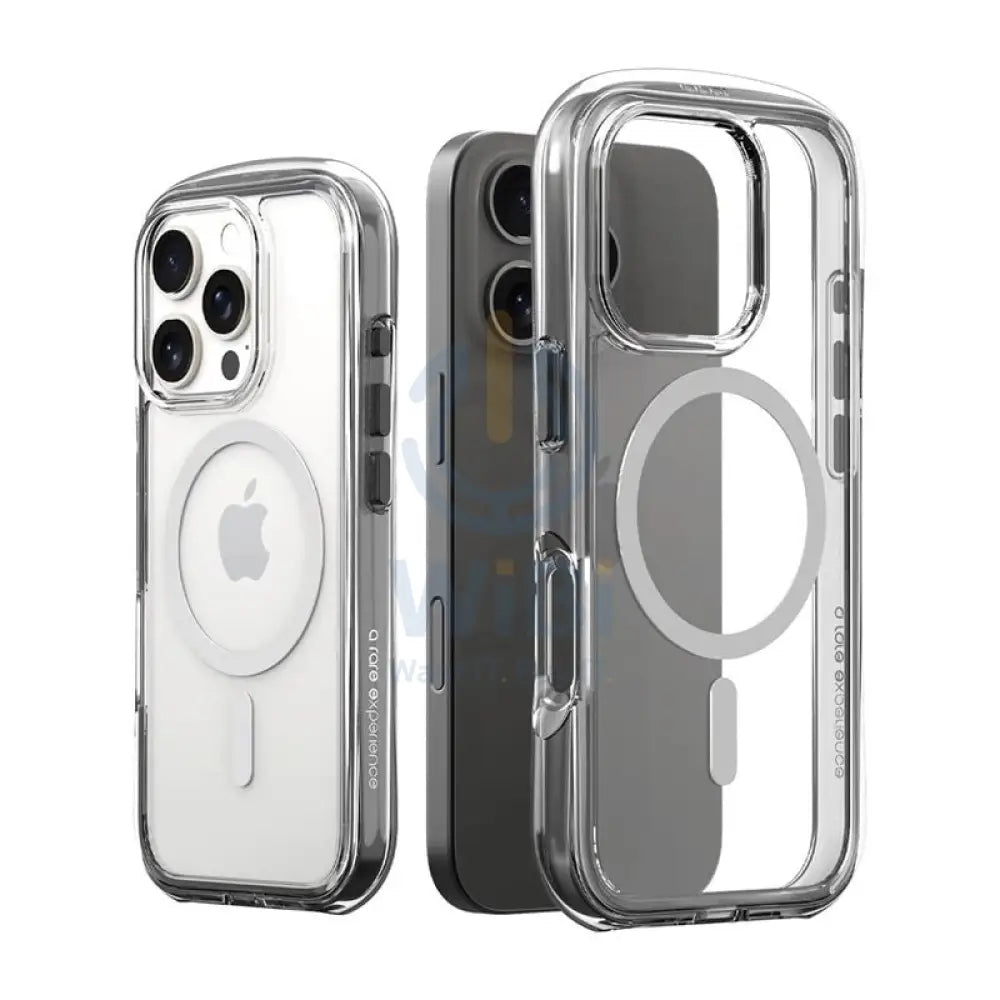 اراري دوبلي اير ماج سيف حافظة لـ ايفون 16 برو - ضوء رمادي اكسسوارات > هواتف تابلت > هواتف وحافظات