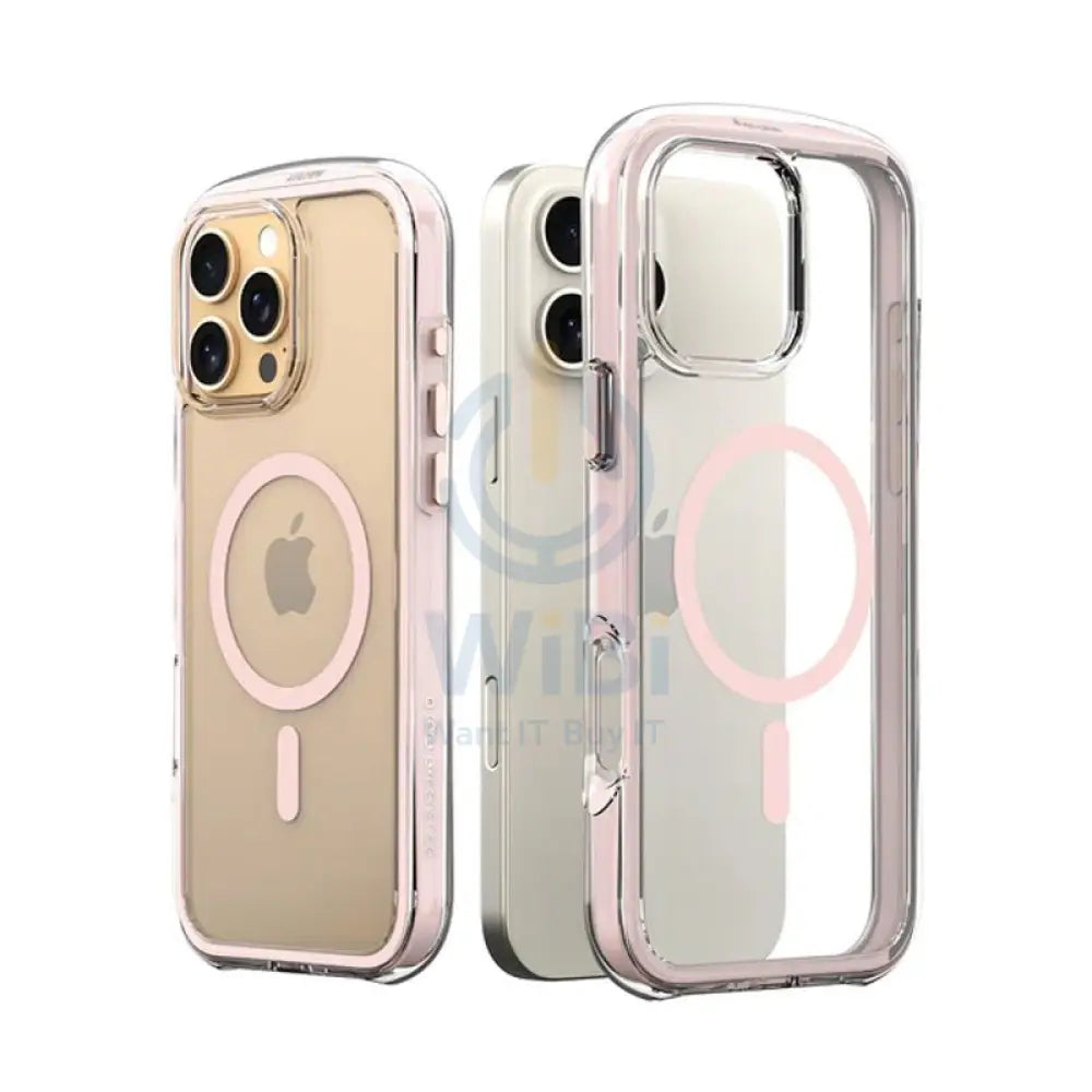 Araree Duple Air Magsafe Case For iPhone 16 Pro Max- Pink Accessories > Mobiles & Tablets > Mobiles > Covers & Cases