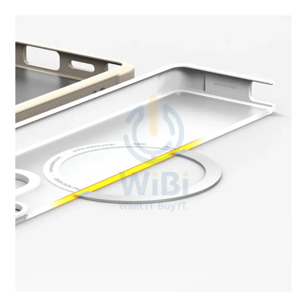 Araree Duple Armor Magsafe Case - Samsung Galaxy S25 Ultra / White Accessories > Mobiles & Tablets > Mobiles > Covers &