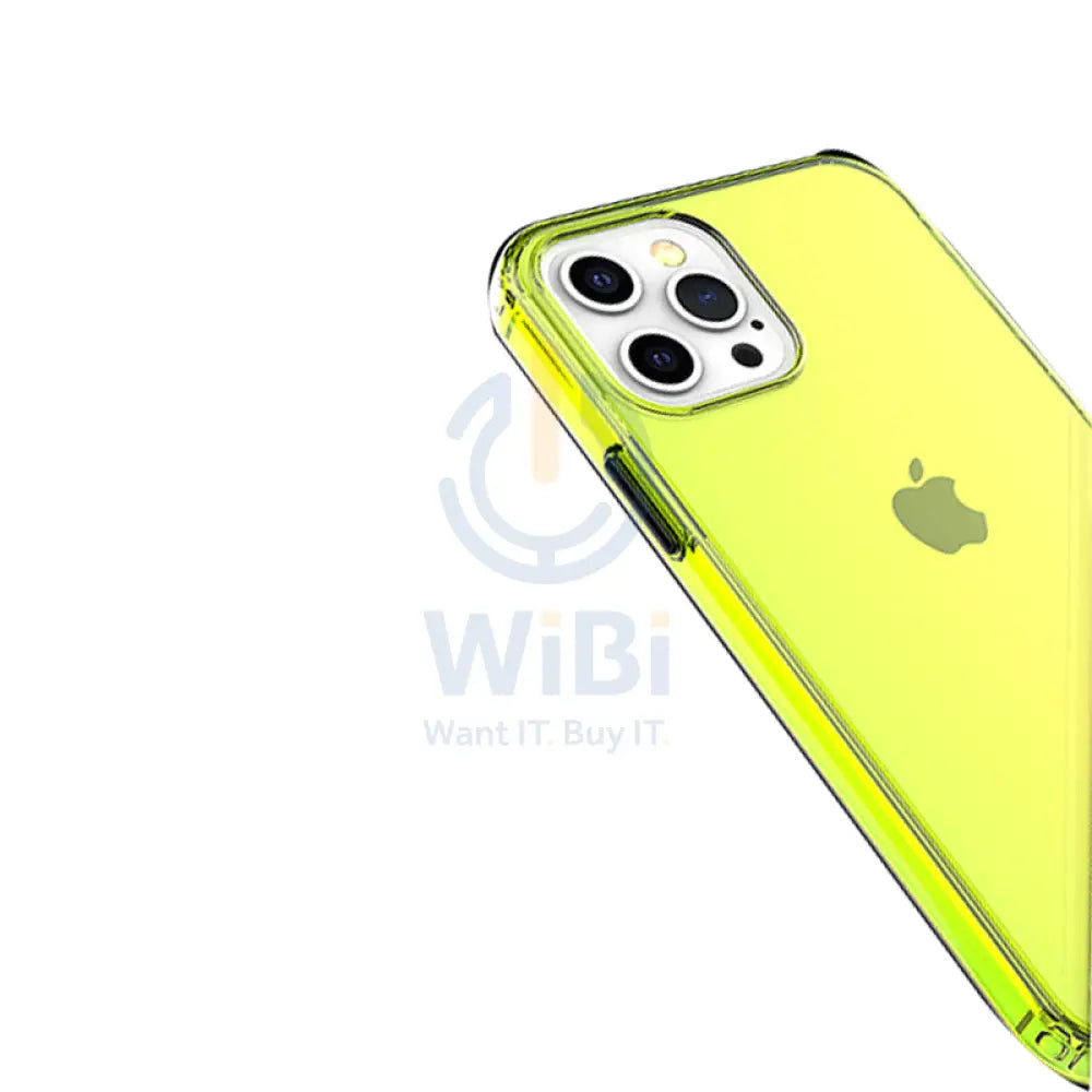 Araree Duple Case For iPhone 12 Pro Max - Neon Yellow Accessories > Mobiles & Tablets
