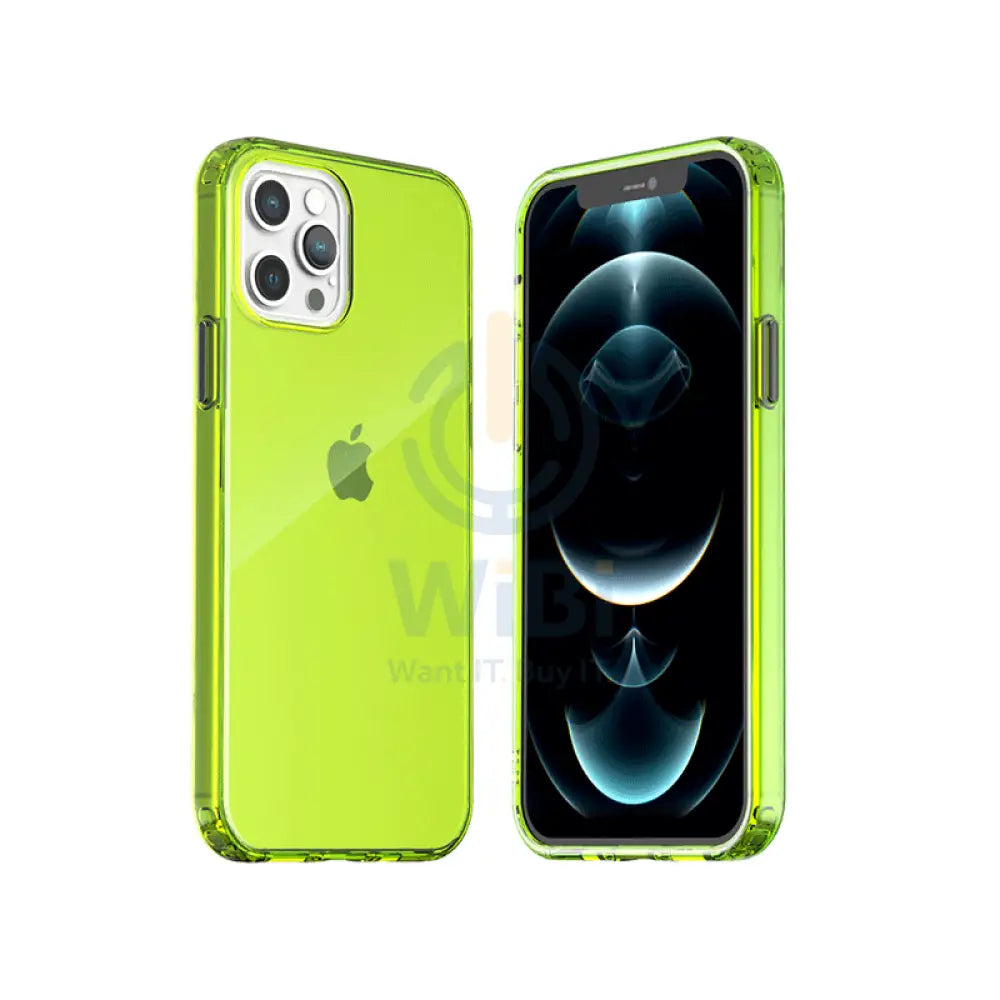Araree Duple Case For iPhone 12 Pro Max - Neon Yellow Accessories > Mobiles & Tablets