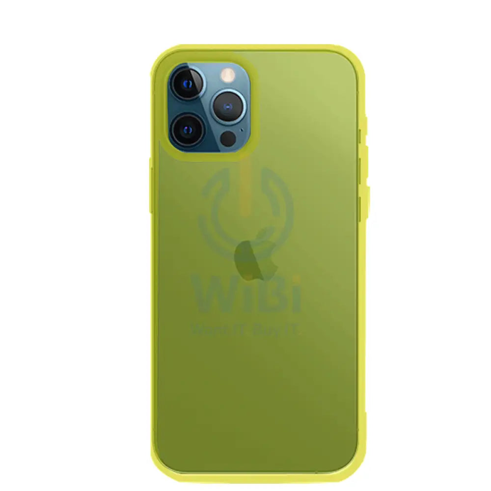 Araree Duple Case For iPhone 12 Pro Max - Neon Yellow Accessories > Mobiles & Tablets