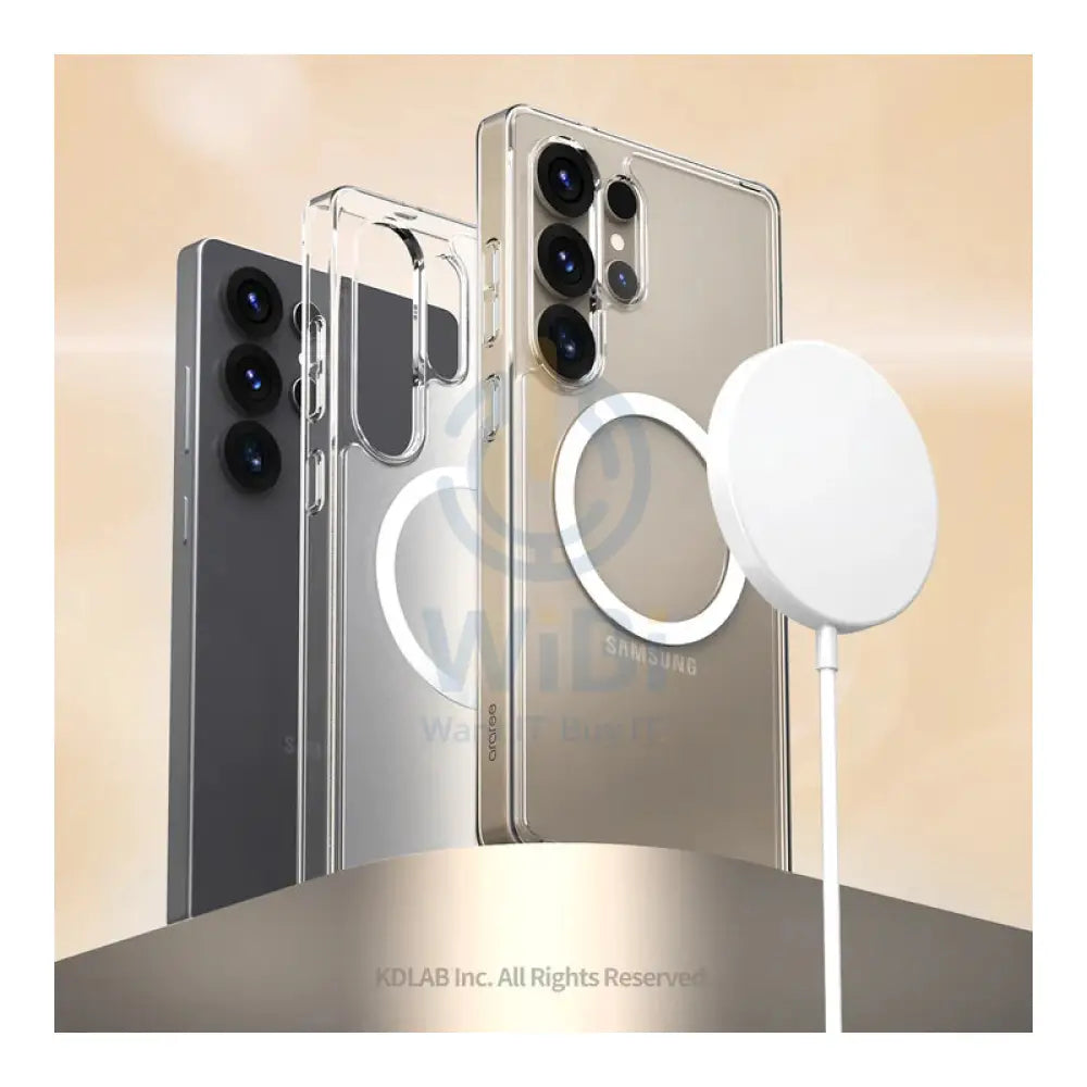 Araree Duple Magsafe Case - Samsung Galaxy S25 Ultra / Clear Accessories > Mobiles & Tablets > Mobiles > Covers & Cases