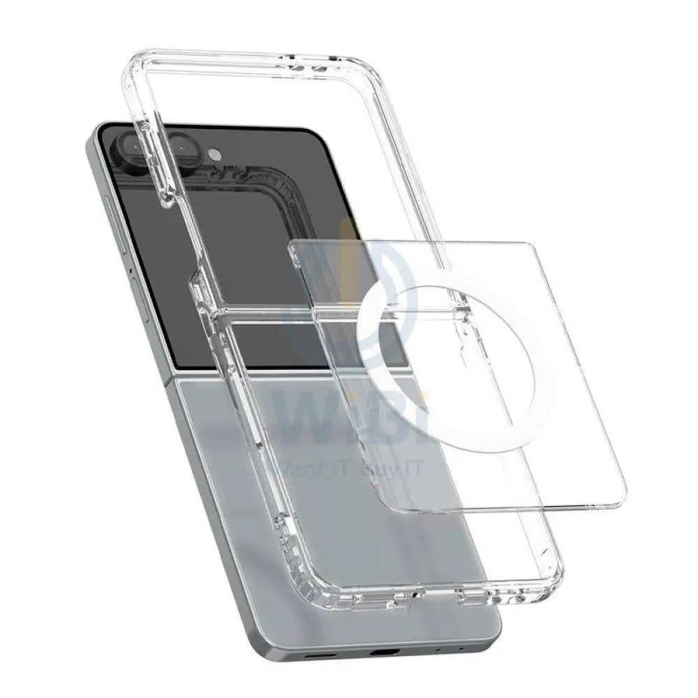 Araree Duple Magsafe Case - Samsung Galaxy Z Flip 7 / Clear Accessories > Mobiles & Tablets > Mobiles > Covers & Cases