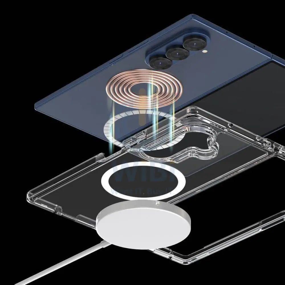 Araree Duple Magsafe Case - Samsung Galaxy Z Fold 7 / Clear Accessories > Mobiles & Tablets > Mobiles > Covers & Cases