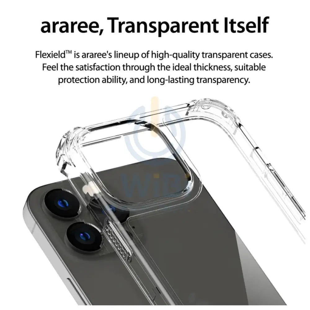 حافظة اراري Flexield Tpu - ايفون 13 / شفاف