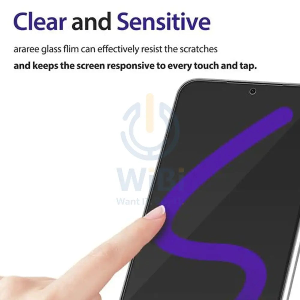 Araree Id Core Glass Screen Protector For Samsung Galaxy S23 Plus - Clear (2 pieces) Accessories > Mobiles & Tablets >