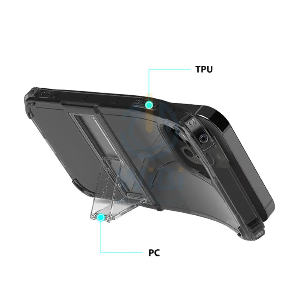 Araree Mach Stand Case For iPhone 12 & 12 Pro - Black Accessories > Mobiles & Tablets > Offer Zone