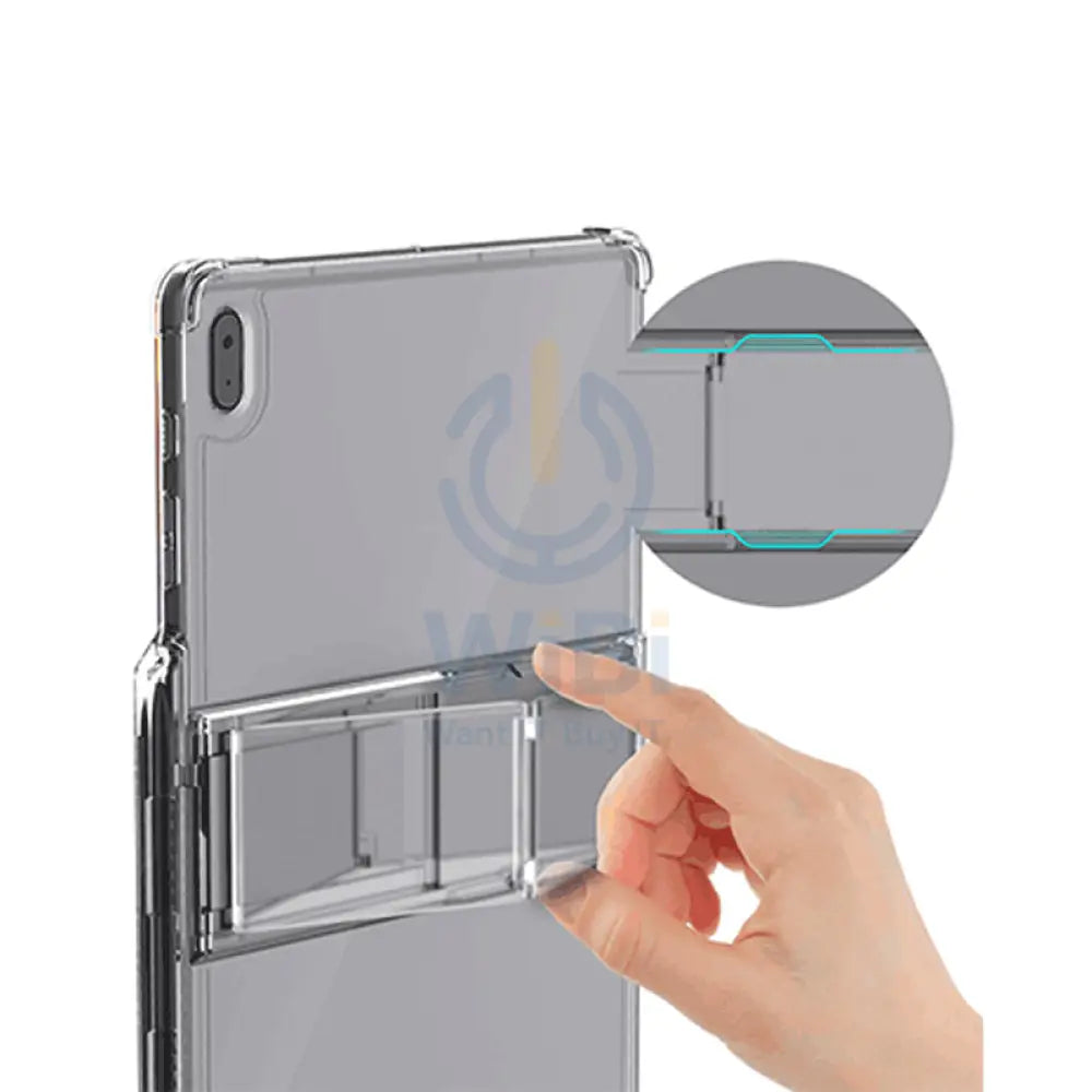 Araree Mach Stand Case For Samsung Tab S7 Fe - Clear Accessories > Mobiles & Tablets