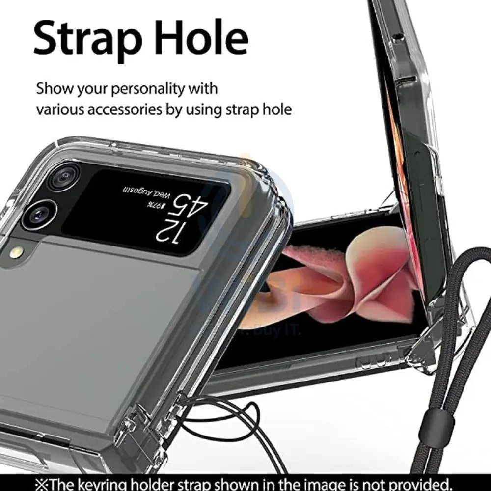 Araree Nukin 360 Case For Samsung Galaxy Z Flip 3 - Clear Accessories > Mobiles & Tablets