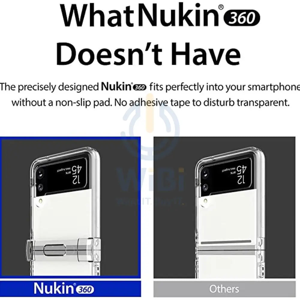 Araree Nukin 360 Case For Samsung Galaxy Z Flip 3 - Clear Accessories > Mobiles & Tablets