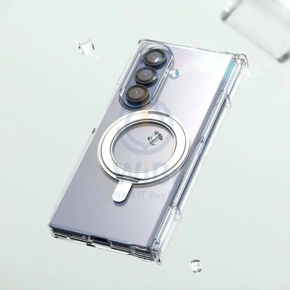Araree Nukin 360 Magsafe Stand With Hinge Protection Case - Samsung Galaxy Z Fold 7 / Clear Accessories > Mobiles &