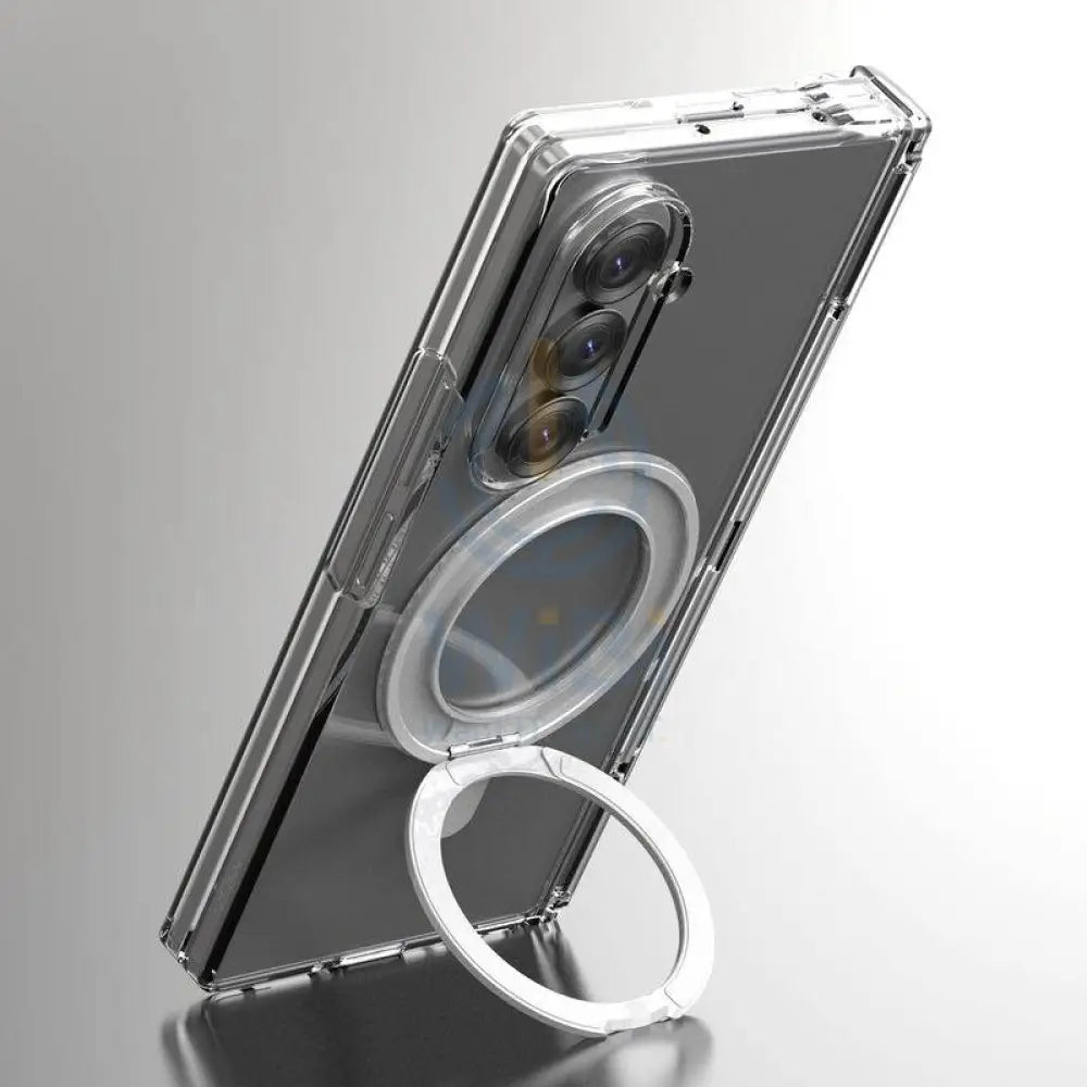 Araree Nukin 360 Magsafe Stand With Hinge Protection Case - Samsung Galaxy Z Fold 7 / Clear Accessories > Mobiles &