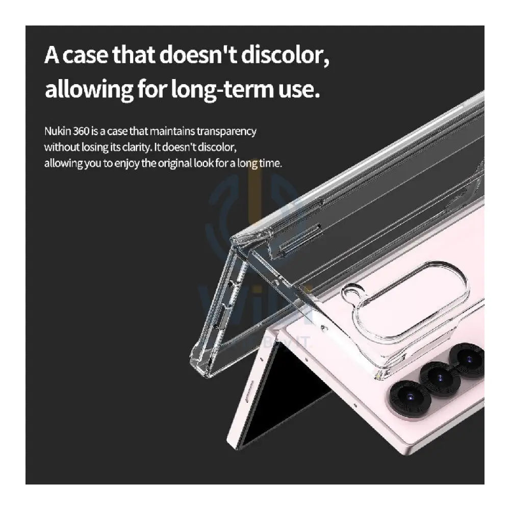 Araree Nukin 360 Side Hinge Case - Samsung Galaxy Z Fold 6 / Clear Accessories > Mobiles & Tablets > Mobiles > Covers &