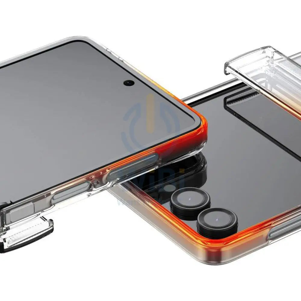 Araree Nukin 360 With Hinge Protection Case - Samsung Galaxy Z Flip 7 / Clear Accessories > Mobiles & Tablets > Mobiles
