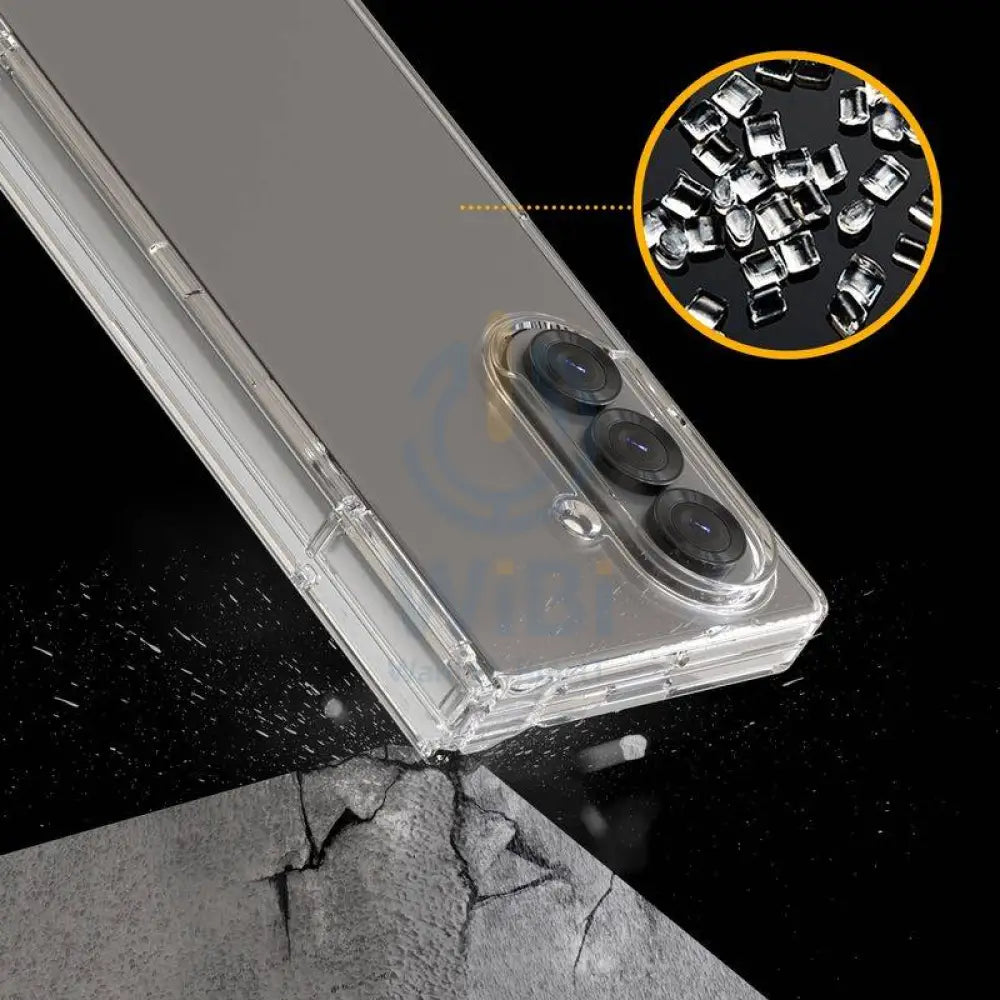 Araree Nukin 360 With Side Hinge Protection Case - Samsung Galaxy Z Fold 7 / Clear Accessories > Mobiles & Tablets >