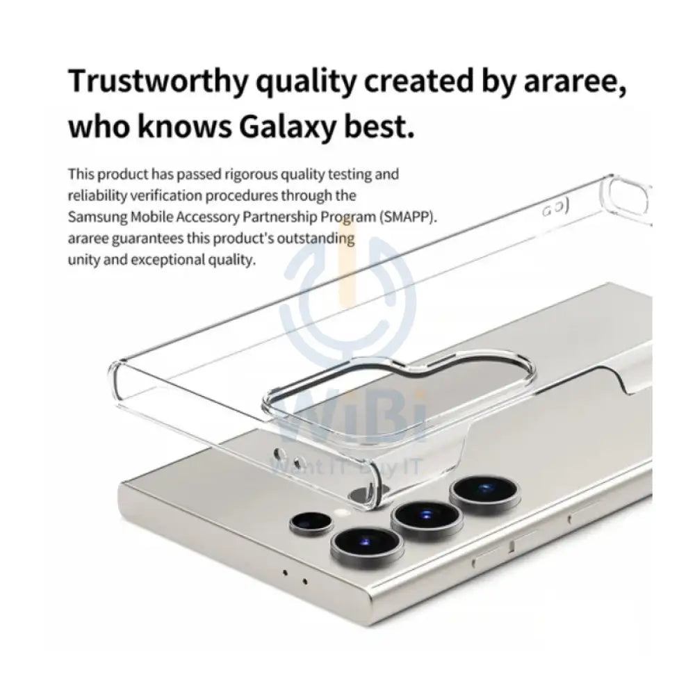 Araree Nukin Case - Samsung Galaxy S24 / Clear Accessories > Mobiles & Tablets > Mobiles > Covers & Cases