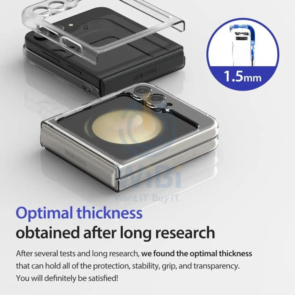 Araree Nukin Case - Samsung Galaxy Z Flip 5 / Clear Accessories > Mobiles & Tablets > Mobiles > Covers & Cases