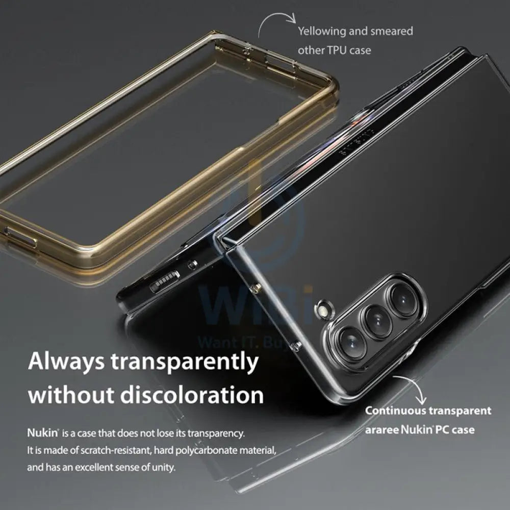 Araree Nukin Case - Samsung Galaxy Z Fold 5 / Clear Accessories > Mobiles & Tablets > Mobiles > Covers & Cases > Offer