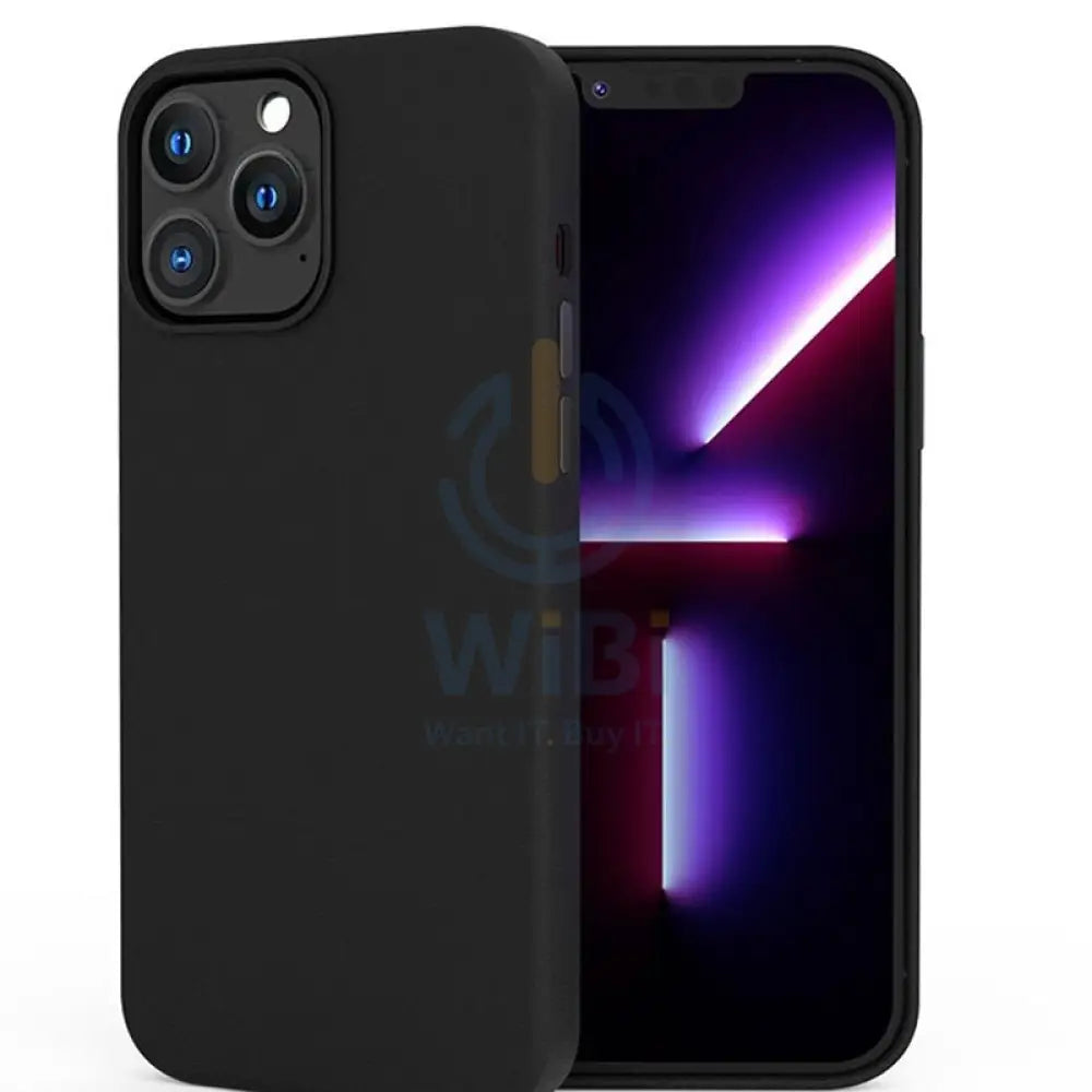Araree Pellis PU Leather Case For iPhone 13 Pro Max - Black Accessories > Mobiles & Tablets