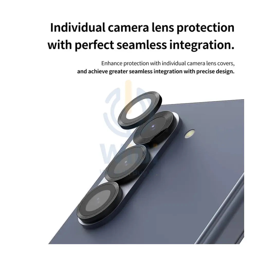 Araree Sub Core Metal Ring Camera Lens Protector Glass - Samsung Galaxy Z Fold 6 / Clear Accessories > Mobiles &