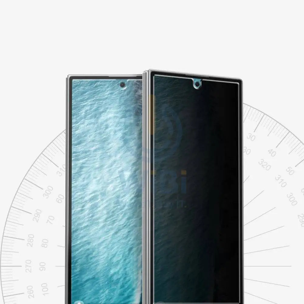 Araree Subcore Front Screen Protector Tempered Glass - Samsung Galaxy Z Fold 7 / Privacy / Pack Of 2 Accessories >
