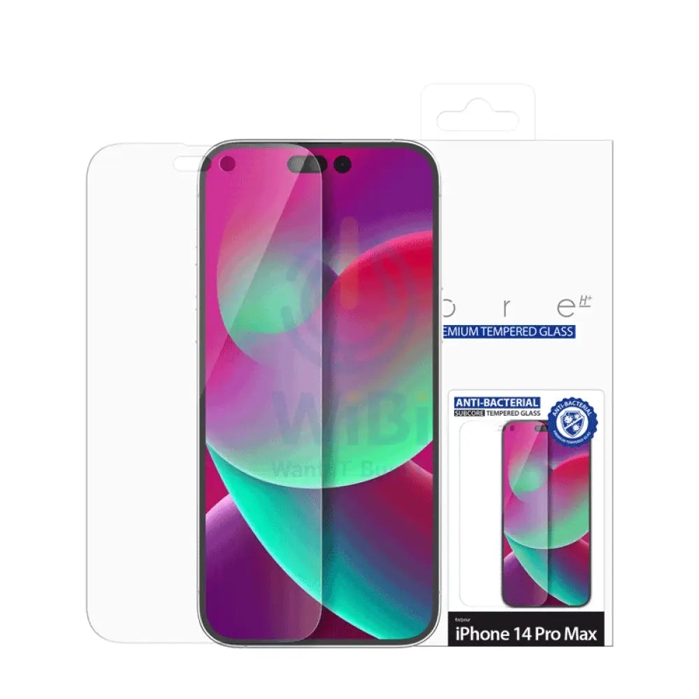 Araree Subcore Screen Protector Glass - Apple iPhone 14 Pro Max / Clear Accessories > Mobiles & Tablets > Mobiles >