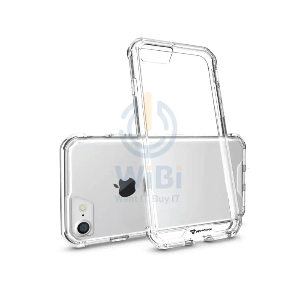 Armor-X Slim TPU Rugged Case - Apple iPhone 8 / Clear Accessories > Mobiles & Tablets > Mobiles > Covers & Cases