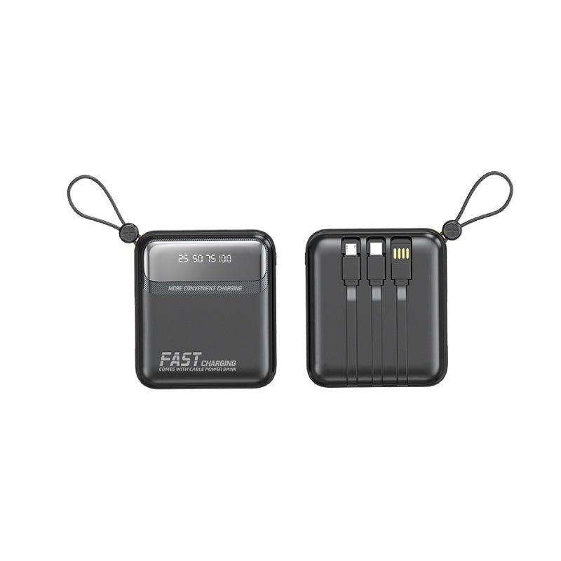 LEEDOR HT-DX255 Fast Charging Power Bank - 20W / 10000mAh / Black