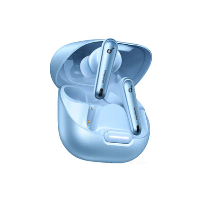 Anker Soundcore Liberty 4 Noise-Canceling Earbuds - In-Ear / Bluetooth 5.3 / Light Blue