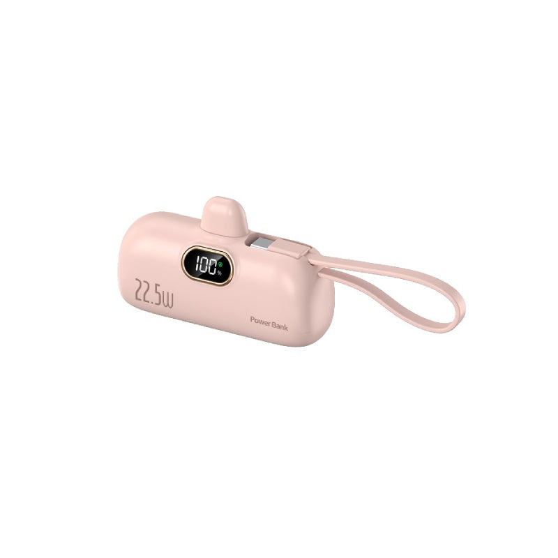LEEDOR HT-DX268 Fast Charging Power Bank - 20W / 5000mAh / Pink
