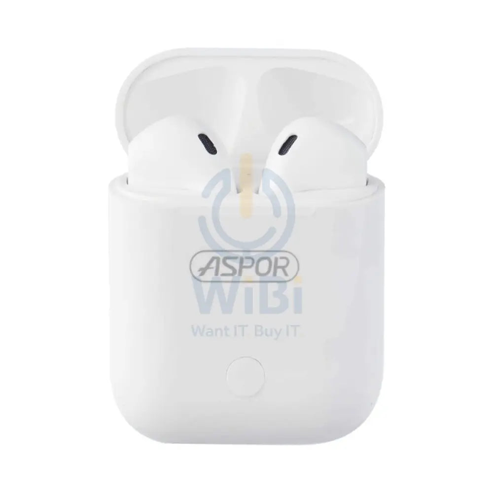 Aspor A616 TWS Bluetooth Earphone - Bluetooth / 10 Meters / White Accessories > Audio > Headphones