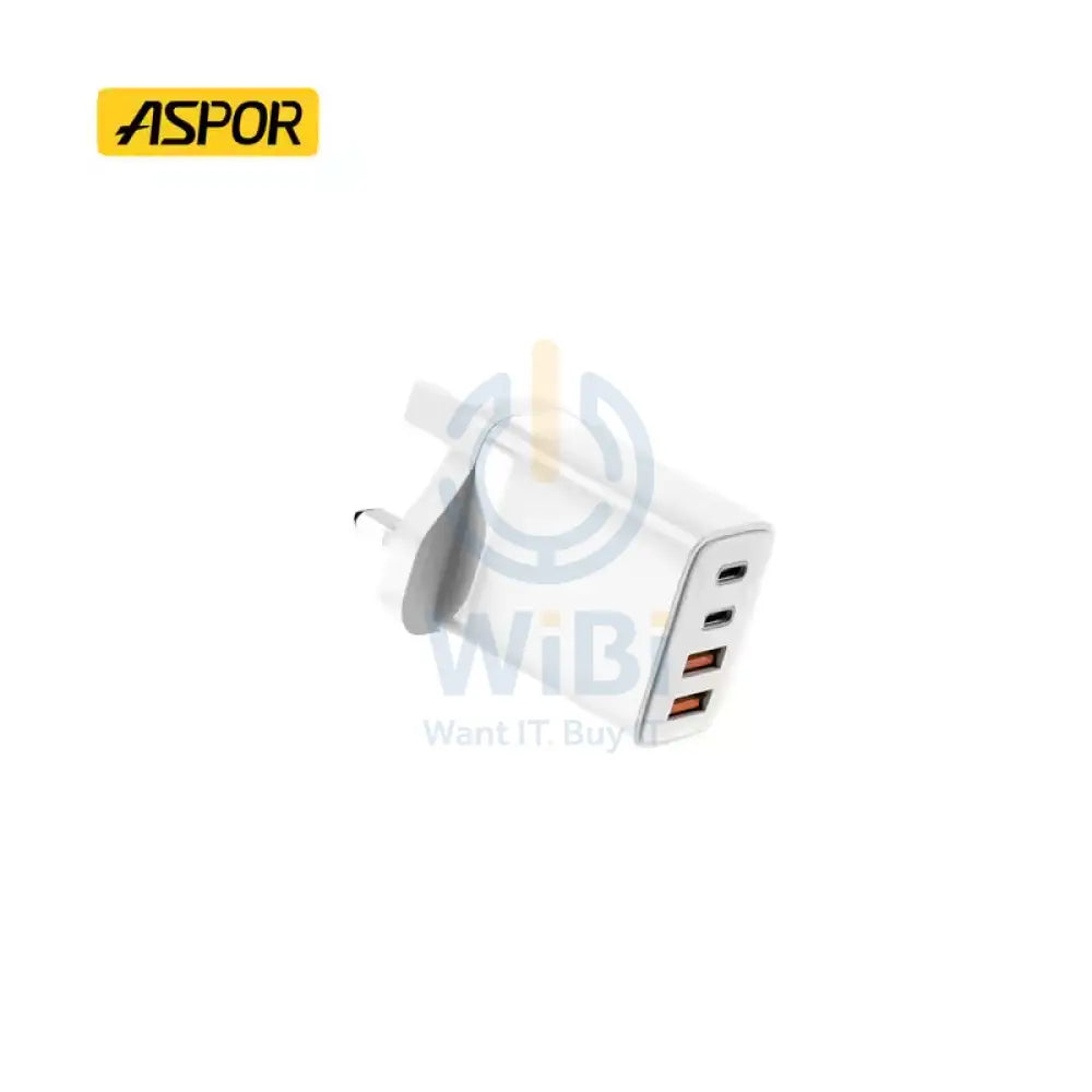 Aspor A833 40W PD Super Power Fast Charger - 40W / White / US Plug Accessories > Power Adapters > Offer Zone