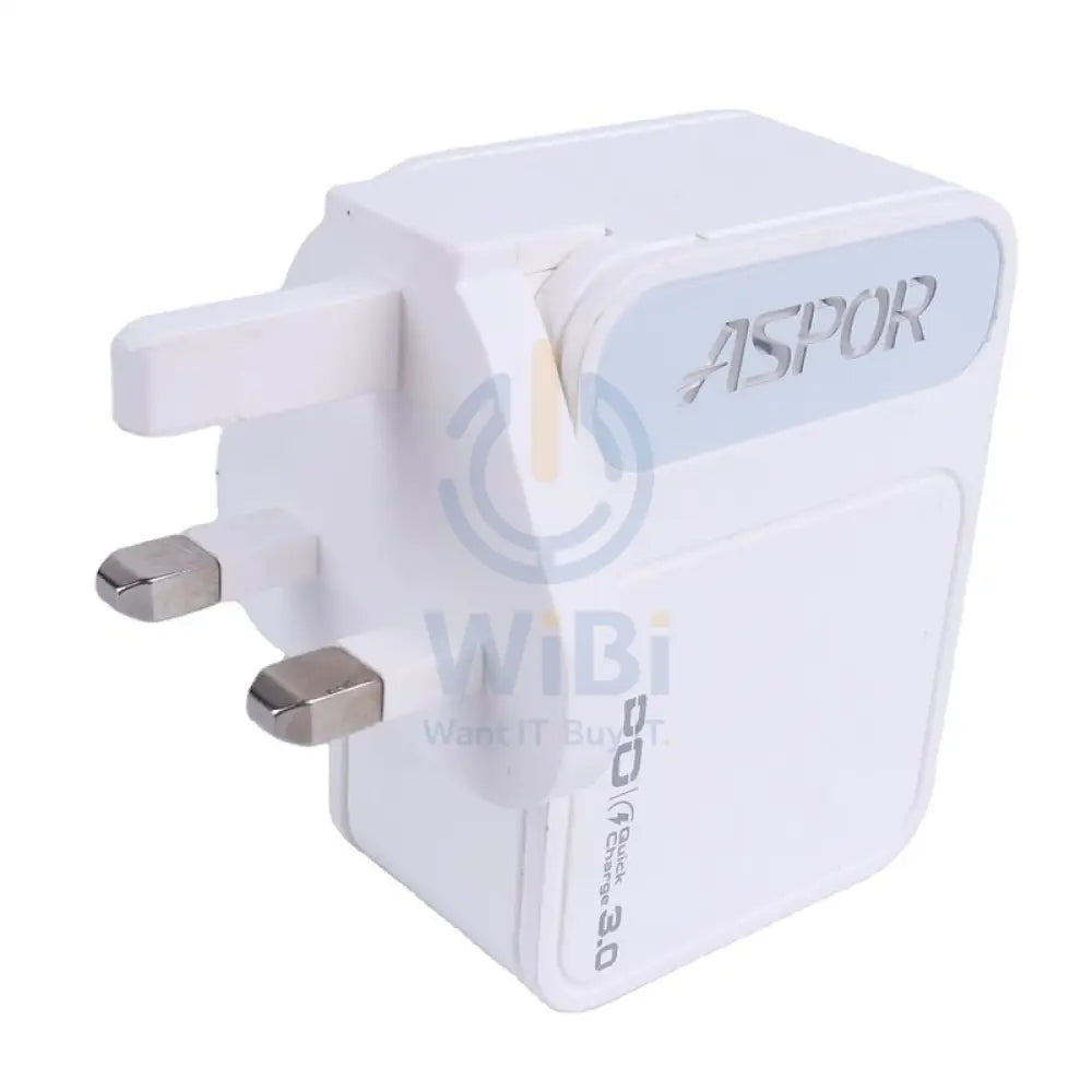 اسبور A838 A838 30W PD سريع شاحن أبيض - أبيضشاحن