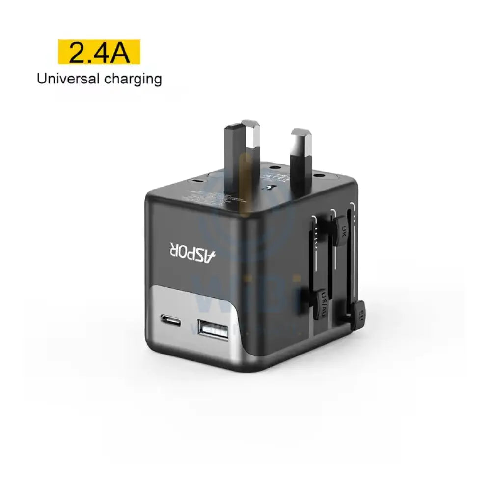 اسبور A891 A891 12W PD سريع شاحن - 12W / أسود اكسسوارات > طاقة محولات > عرض منطقة