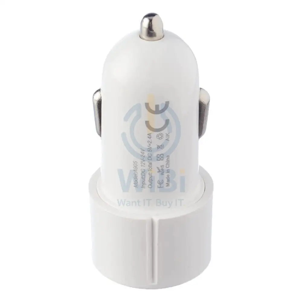 Aspor A905 Car Charger With USB-C Cable - USB / White