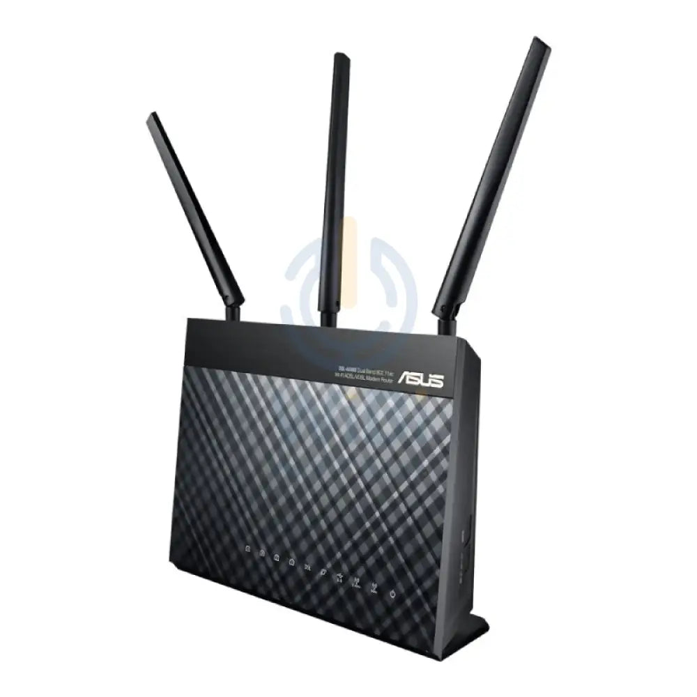 آسوس (DSL-AC68U) AC1900 مزدوج AC1900باند ADSL/VDSL راوتر - 5 جيجا هرتز (1300 ميغابت في الثانية) / يو اس بي 3.0 / جيجابت شبكة محلية منتجات الشبكات