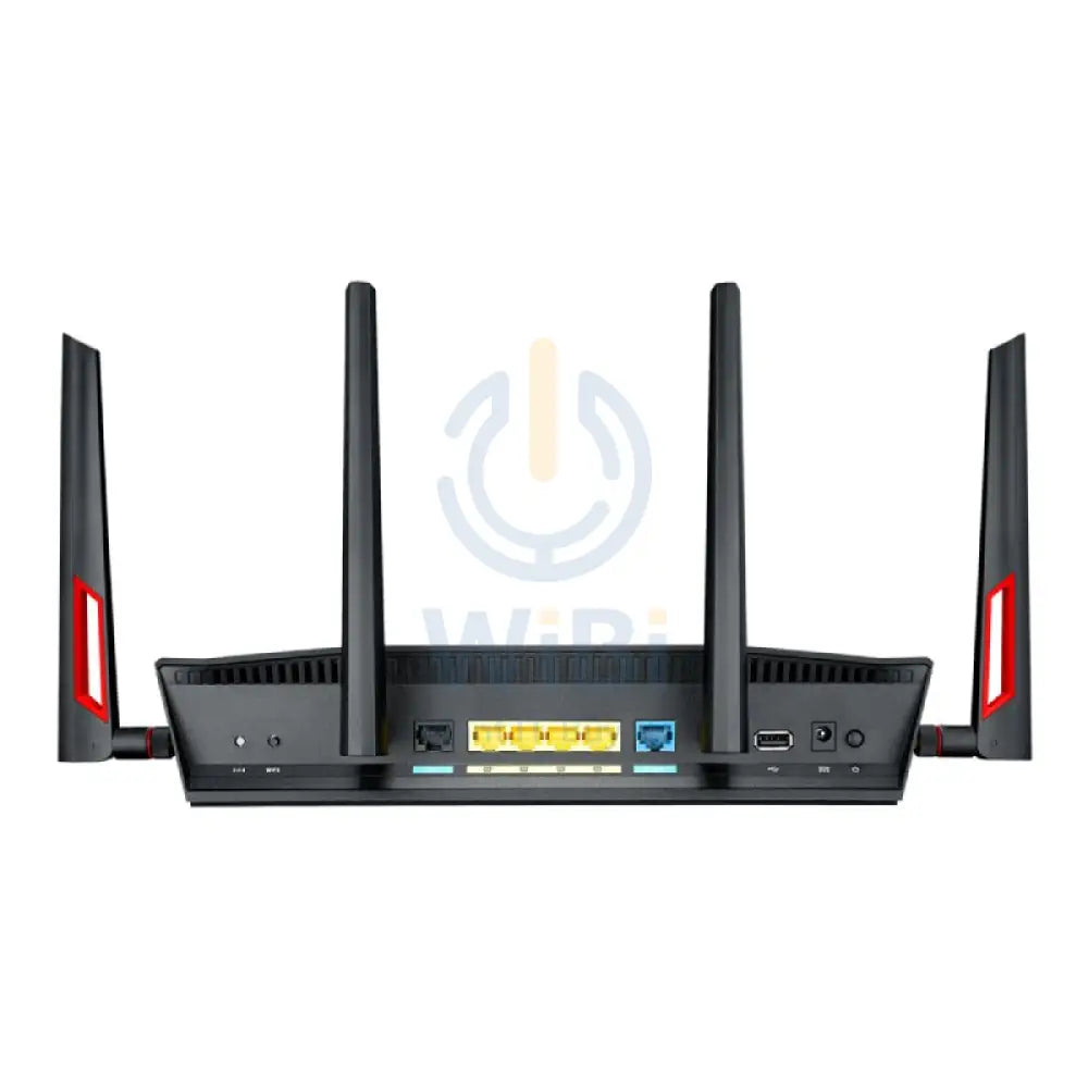 آسوس (DSL-AC88U) AC3100 AC3100 واي-فاي جيجابت مودم راوتر - 5 جيجا هرتز (1734 ميغابت في الثانية) / يو اس بي 3.0 / جيجابت شبكة محلية WAN / جيجابت شبكة محلية للشبكات