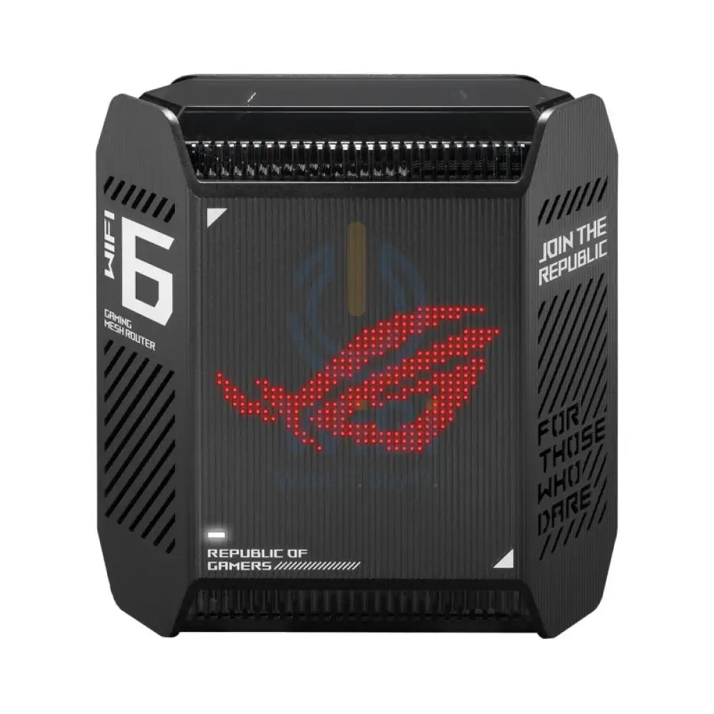 آسوس ROG راوتر (GT6 AX10000) شبكة واي فاي باند .2 الجيل السادس (GT6 AX10000) - 5 الألعاب هرتز (4804 ميجابت في الثانية) / يو اس بي 3.2 الجيل الأول / جيجابت WAN