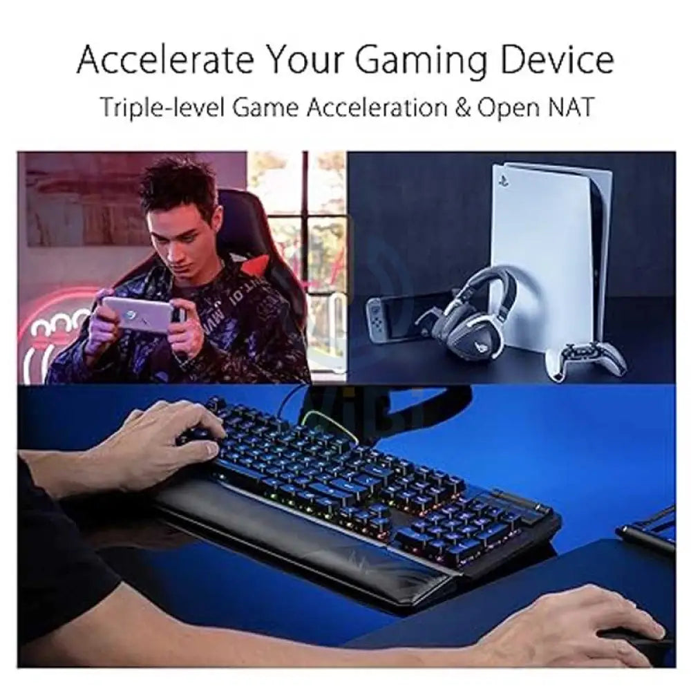 آسوس ROG Rapture GT6 الألعاب نظلم - أسود اكسسوارات > إكسسوارات أخرى >منطقة الألعاب