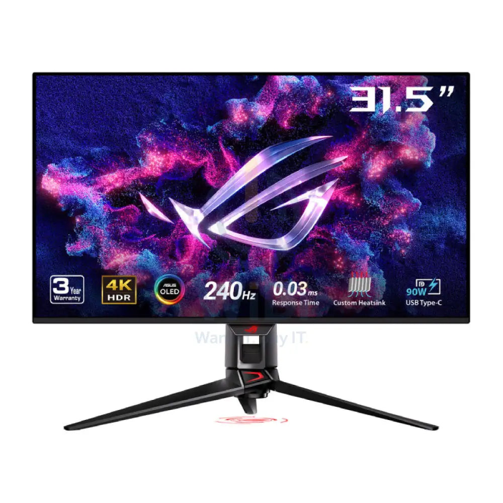 آسوس ROG ROG Swift OLED PG32UCDM - 32 بوصة 4K QD-OLED / 0.03 مللي ثانية / 240 هرتز / يو اس بي 3.2 الجيل 1 من النوع A/يويو اس بيمنفذ العرضإتش دي إم أي 2.1