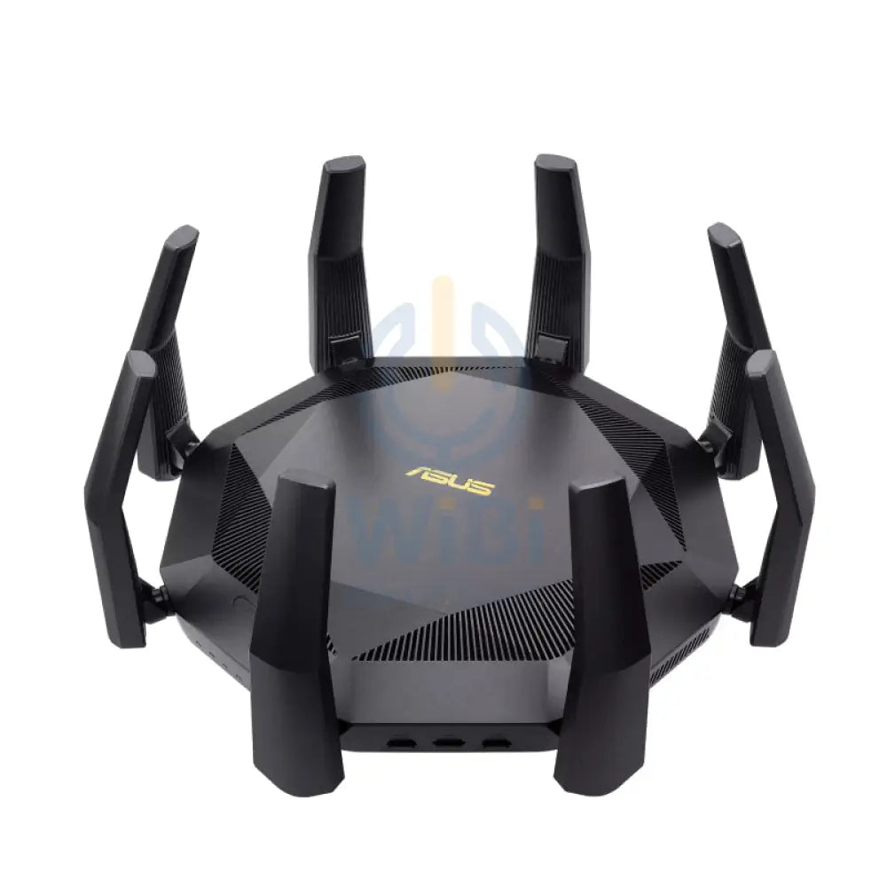 آسوس (RT-AX89X) 12-دفق AX6000 مزدوج باند واي فاي 6 راوتر - 5 جيجا هرتز (4804 ميجابت في الثانية) / يو اس بي 3.2 / جيجابت شبكة محلية WAN / جيجابت شبكة محلية