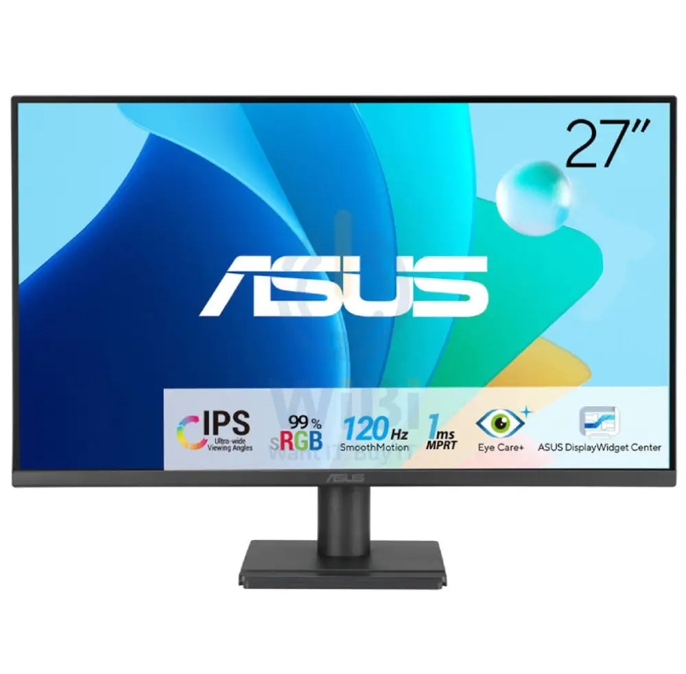 ASUS VA279HG Eye Care Gaming Monitor - 27’’ FHD / 120Hz / 1ms / HDMI 1.4/VGA / Adaptive-Sync - Gaming Monitor Monitors