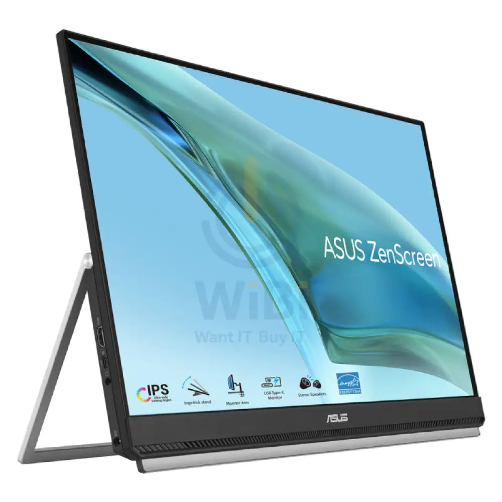آسوس شاشة ZenScreen MB249C المحمولة شاشة المحمولة - 24 بوصة FHD / 5 بوصة / 75 مللي ثانية / 75 هرتز / يو اس بيإتش دي إم أي 1.4 -شاشة المحمولة شاشات و